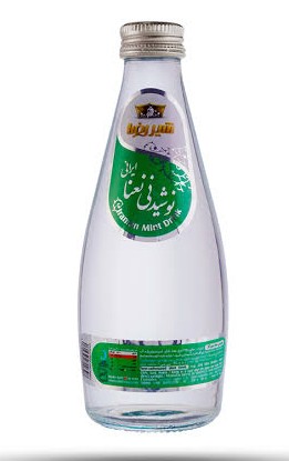 شیررضا نوشیدنی گیاهی نعنا بدون گاز 200 میلی